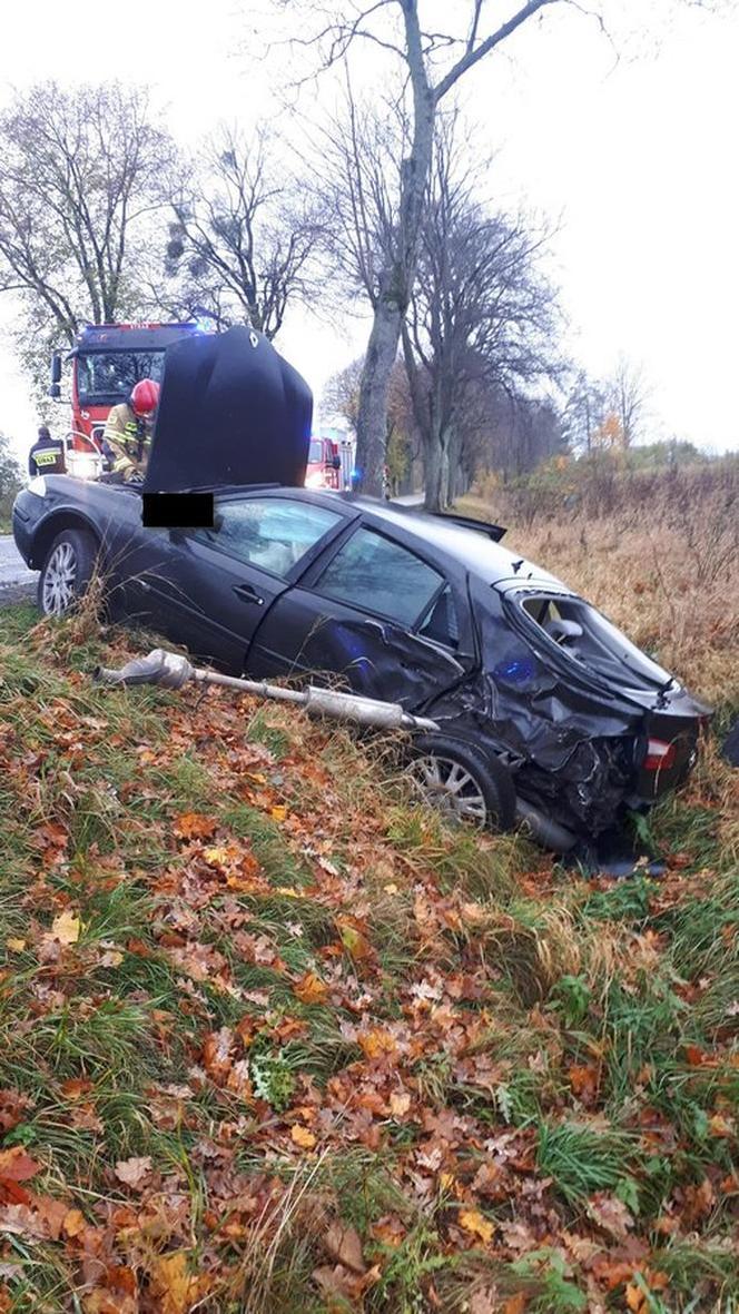  Wypadek na drodze powiatowej Strubno – Pakosze.