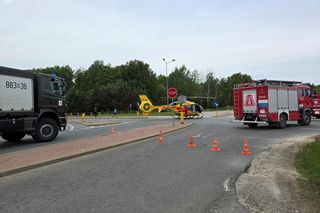 Śmiertelny wypadek na DK50 pod Mińskiem Mazowieckiem. Dwie osoby zginęły w zderzeniu z autobusem [ZDJĘCIA]