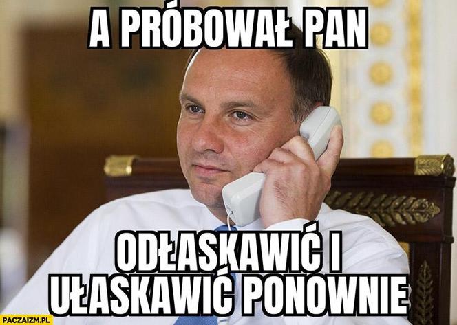 Andrzej Duda ułaskawia Wąsika i Kamińskiego MEMY