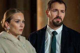 Barwy szczęścia odc. 2800. Renata (Anna Mrozowska), Marcin Kodur (Oskar Stoczyński)