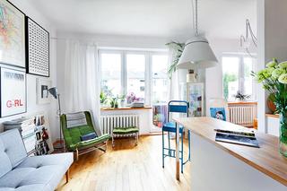 Małe mieszkanie na warszawskiej Pradze