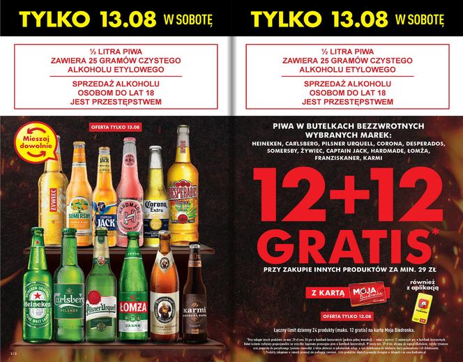 Promocje w Biedronce na weekend 13-14 sierpnia 2022