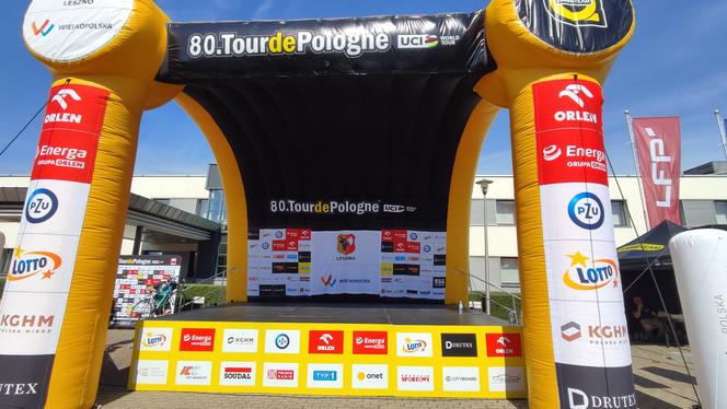 80. Tour de Pologne. Start Etapu II z Leszna