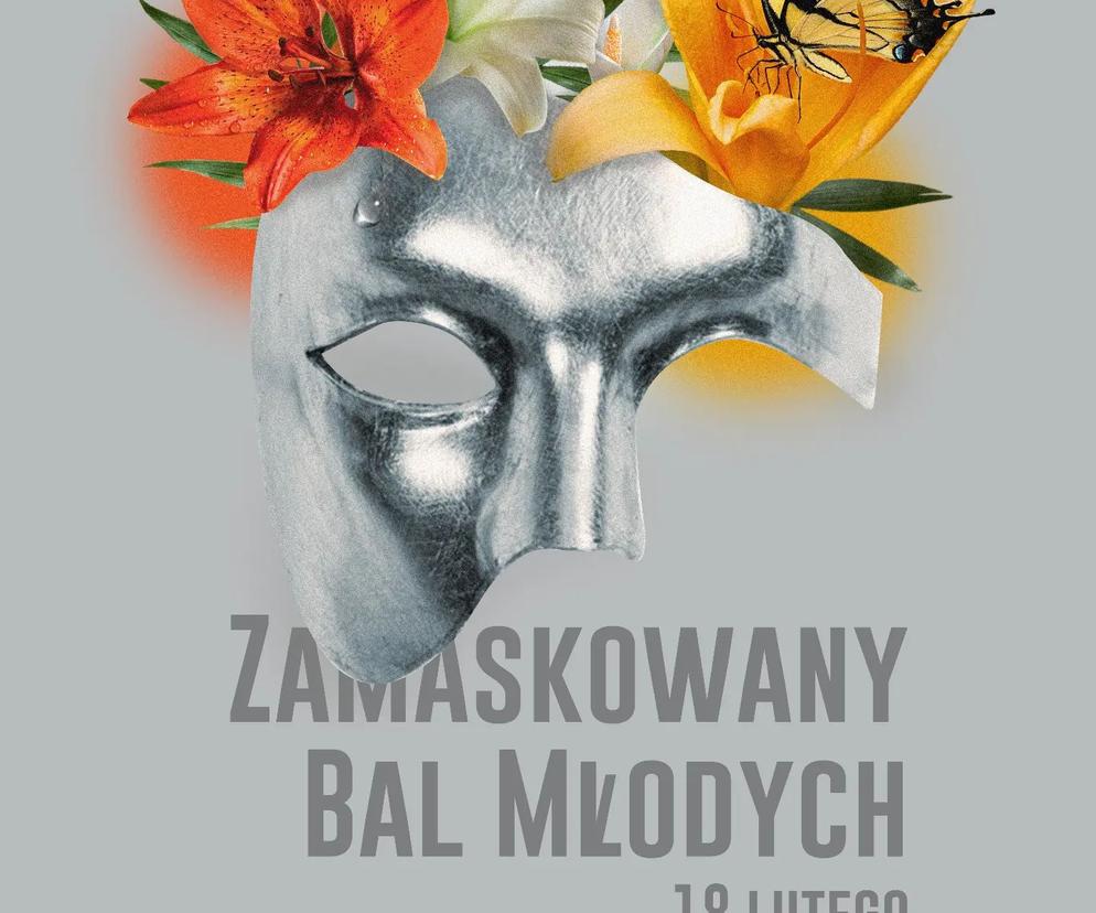 Zamaskowany Bal Młodych - plakat wydarzenia 