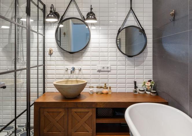 Łazienka z przeszkleniami: projekt nowoczesnej łazienki