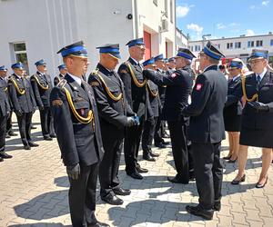 Akty nadania wyższych stopni służbowych odebrało w tym roku 21 strażaków z Komendy Miejskiej PSP w Siedlcach