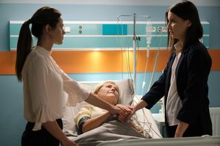 	M jak miłość odc. 1778. Milena Stawska (Ewa Kania), Kasia (Paulina Lasota), Justyna (Magdalena Wieczorek)