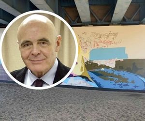 W Bydgoszczy powstał mural ze Stanisławem Tymem. Gwiazdę filmu „Miś” upamiętniono pod wiaduktem [GALERIA]