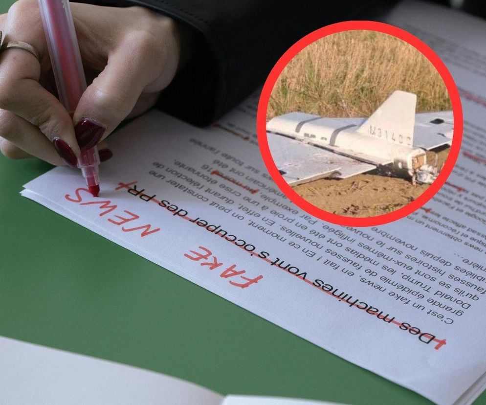 Rosja dezinformuje w sprawie dronów nad Polską. Ekspert przestrzega przed fake newsami