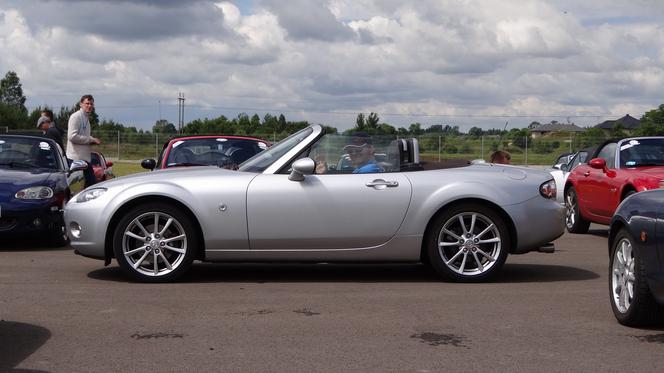 Mazda MX-5 - zlot 2014 fanów w Polsce na torze Jastrząb
