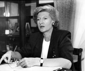 Premier Hanna Suchocka