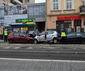 Wypadek w Szczecinie plac Rodła 