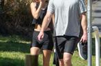 Liam Hemsworth i Gabriella Brooks na treningu
