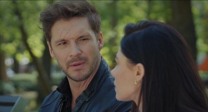 M jak miłość odc. 1884. Marcin (Mikołaj Roznerski), Iza (Adriana Kalska)