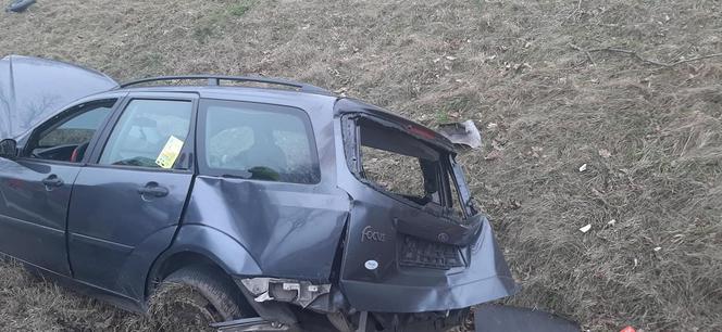 Groźny wypadek pod Mysłowem