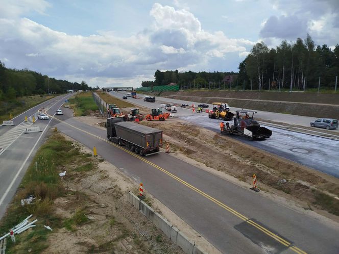 Nowy wiadukt na A2 w ciągu ul. Domanickiej w Siedlcach jest już otwarty i przejezdny