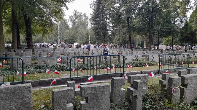 81. rocznica wybuchu Powstania Warszawskiego. Uroczystości przy pomniku Gloria Victis