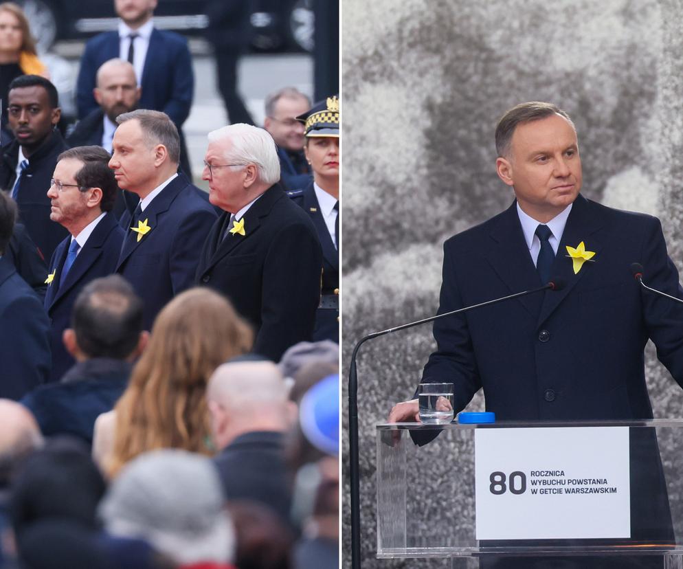 Prezydenci oddali hołd bohaterom getta warszawskiego 