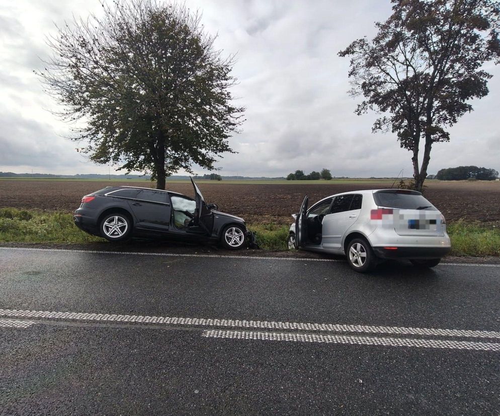 Groźny wypadek w woj. mazowieckim. 10-latek trafił do szpitala, trasa jest zablokowana