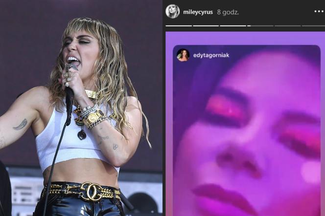 Edyta Górniak na Instagramie Miley Cyrus