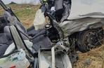 Groźny wypadek w Nienadowej. Trzy osoby ranne [ZDJĘCIA]