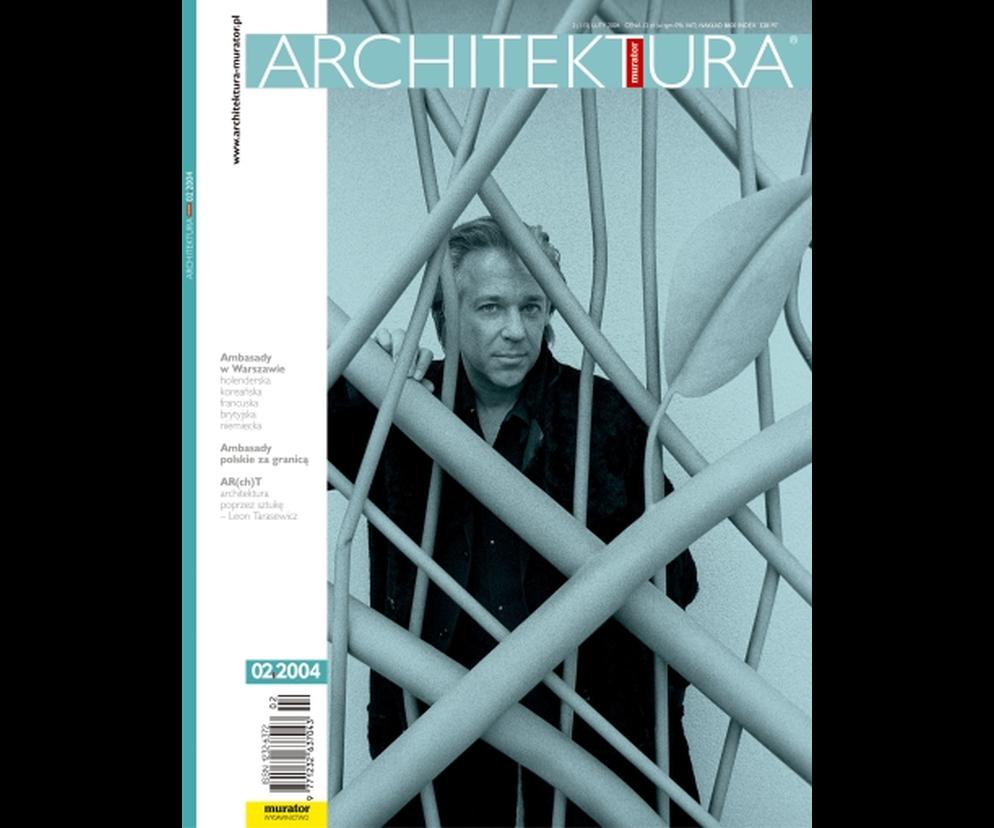 Okładka Miesięcznik Architektura 02/2004