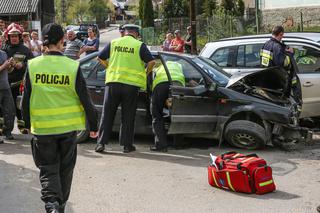 Wypadek w Łapszach Niżnych