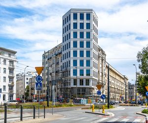 Dawny „szkieletor” przy placu Politechniki 4 w Warszawie