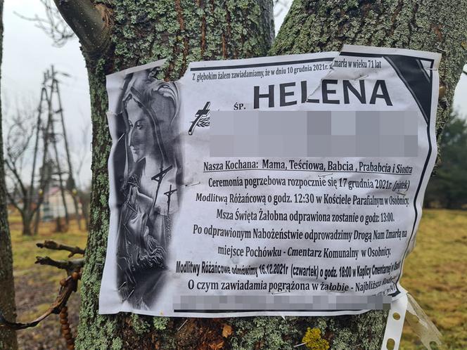 Osobnica. Halina K. zginęła z rąk własnego syna? Wcześniej się nad nią znęcał