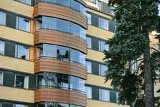 Balkon za szybą