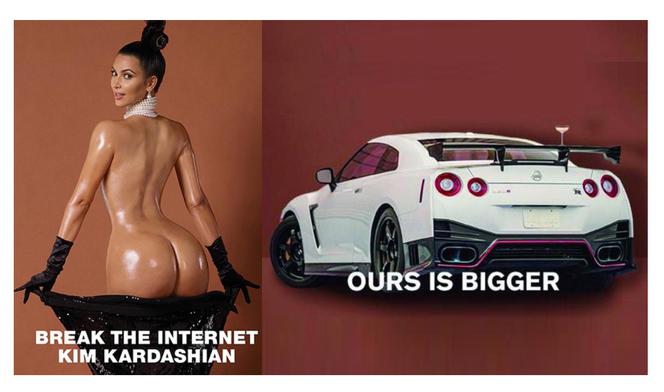 Kim Kardashian vs Nissan GT-R NISMO