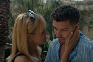 Barwy szczęścia, odcinek 3150. Justin (Jasper Sołtysiewicz), Ola (Michalina Robakiewicz)