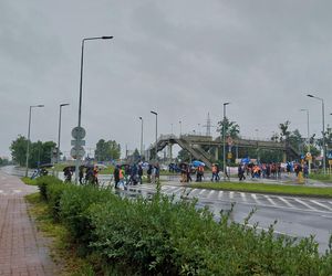 Strajk kolejarzy Bydgoszcz 28.07.25