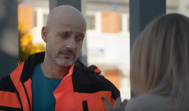 Na dobre i na złe po wakacjach 2022. Agata (Emilia Komarnicka-Klynstra), Rafał Konica (Robert Koszucki)