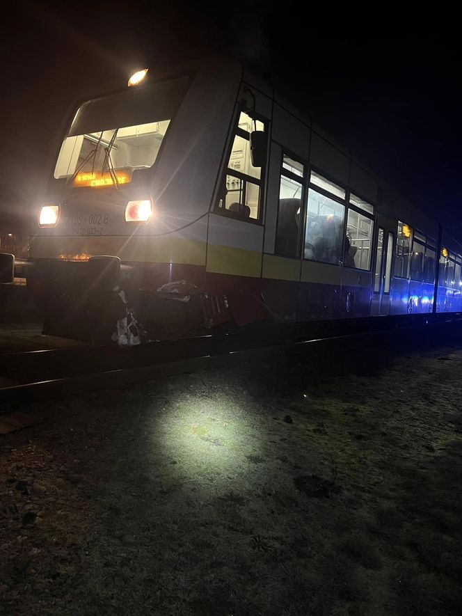 Wypadek w Pomorskiem. Samochód zderzył się z pociągiem