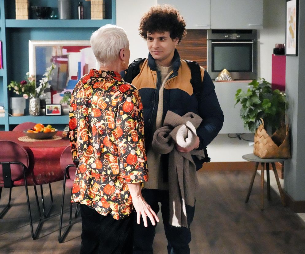 Barwy szczęścia, odc. 3211. Krystyna (Hanna Bieluszko), Witek (Witold Sosulski)