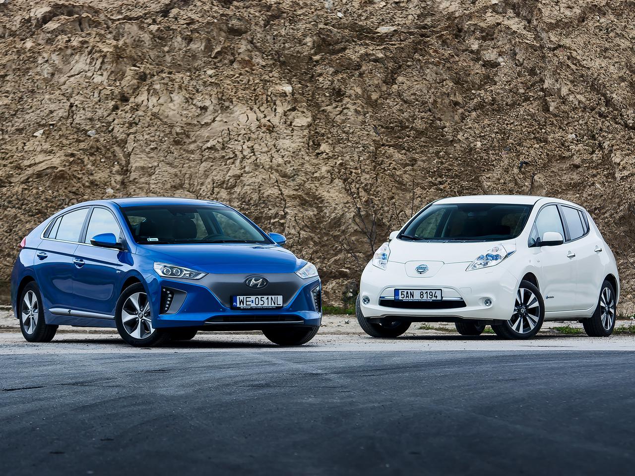 Hyundai IONIQ Electric vs. Nissan Leaf