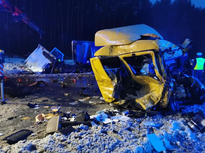 Wypadek na S1 w Dąbrowie Górniczej