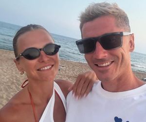 Robert Lewandowski z ojcem Krzysztofem