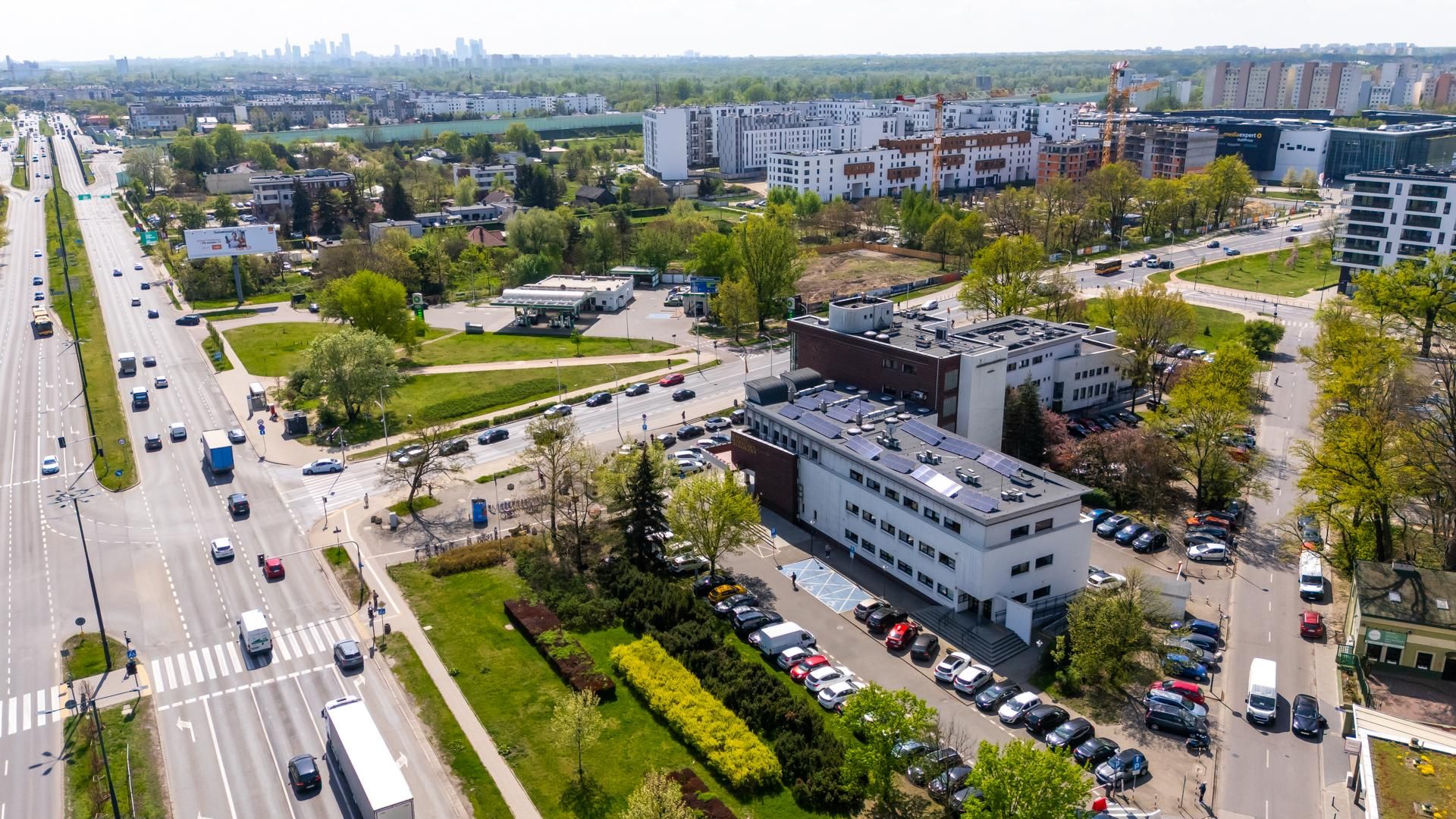 Ratusz dzielnicy Białołęka w Warszawie