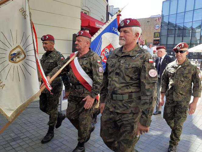 Odsłonięcie tablicy upamiętniającej 100-lecie Cudu nad Wisłą