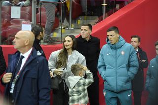 Wojciech Szczęsny i Marina pokłócili się przed wjazdem na PGE Narodowy?