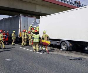 Krzeczów. Wypadek śmiertelny na autostradzie A4. Zablokowany pas w kierunku Krakowa