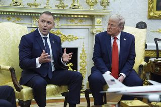 Trump mówił o relacjach z Polską. Nawrocki wtrącił się i wywalczył sobie głos