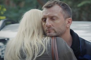 M jak miłość, odcinek 1843. Jagoda (Katarzyna Kołeczek), Bartek (Arkadiusz Smoleński)