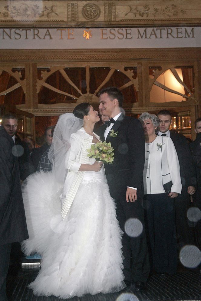 Suknia ślubna Kasi Cichopek