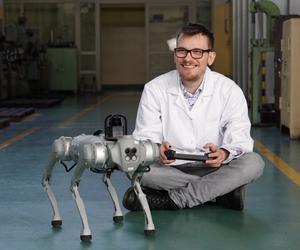 Pies-robot robi furorę w Szczecinie! Poznajcie Wimusia