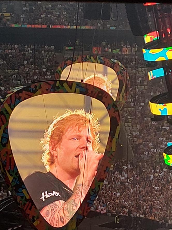 Ed Sheeran w Gdańsku. Niesamowite widowisko. Ponad 50 tys. ludzi na stadionie