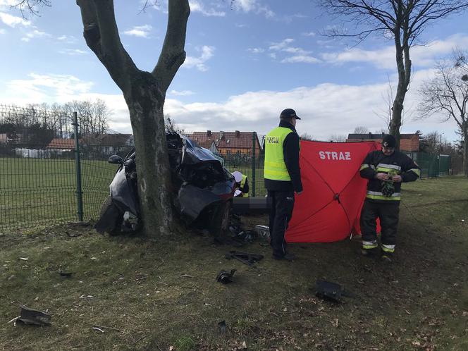 Śmiertelny wypadek na DK10