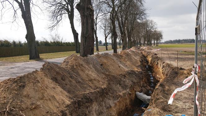 Trwa budowa sieci wodociągowej w miejscowości Wąsoszki